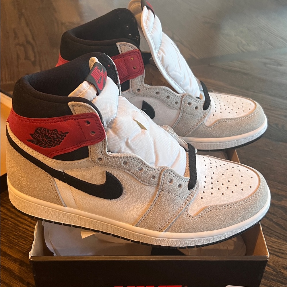 Nike Air Jordan Retro High in Red, Black, and White